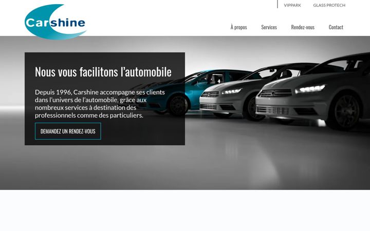 Screenshot of carshine.lu