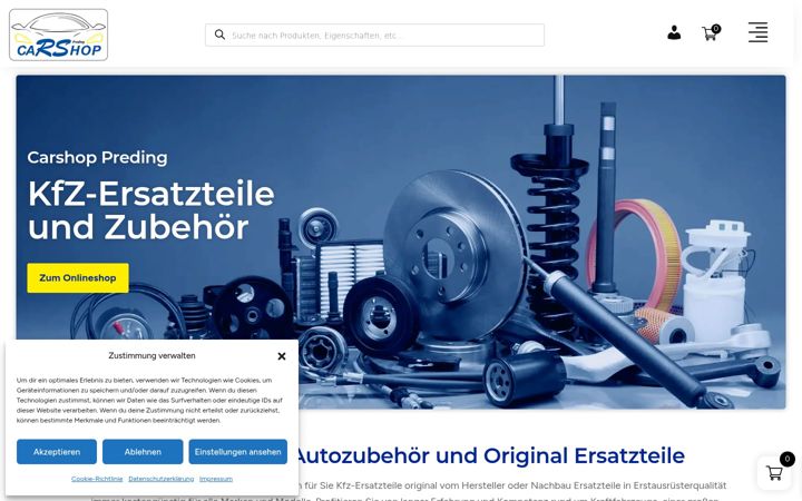 Screenshot of carshop-preding.at