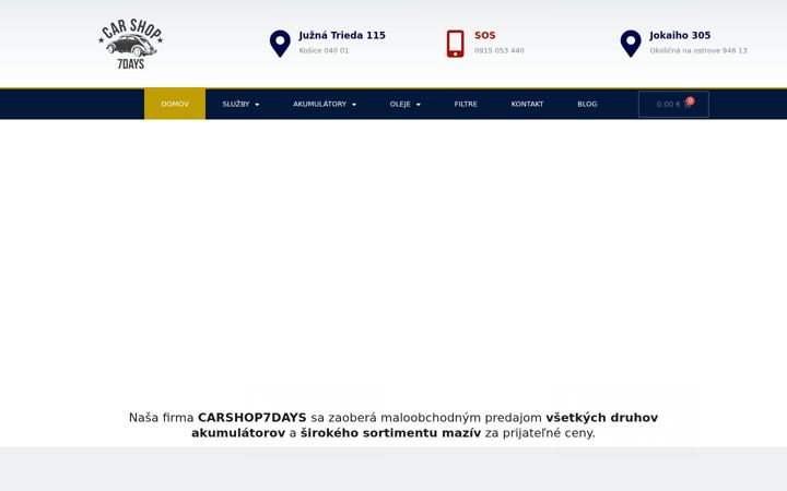 Screenshot of carshop7days.eu