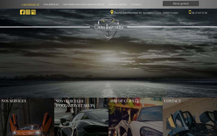 Screenshot of carsimport2b-20.com