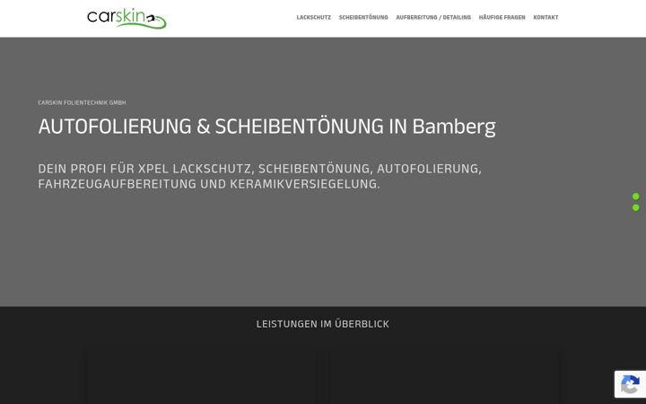 Screenshot of carskin.de