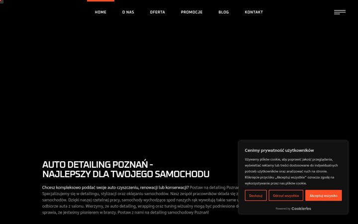 Snímek obrazovky carslab.pl