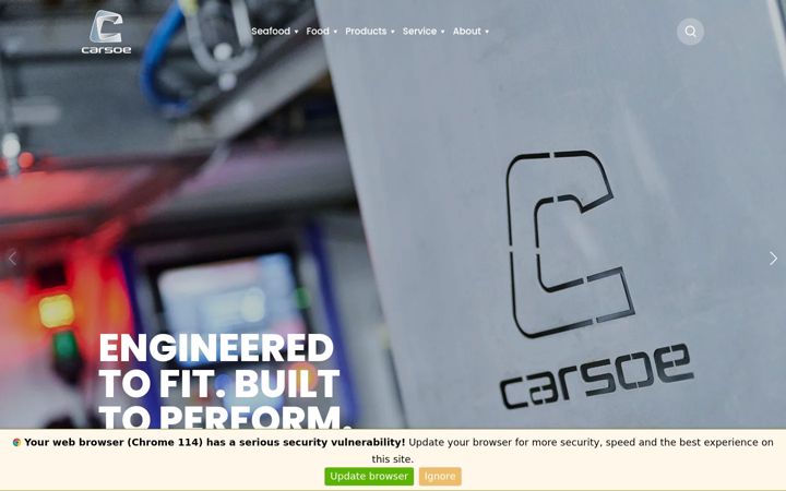 Screenshot of carsoe.com