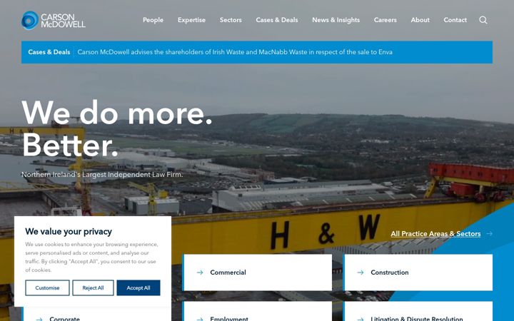 Screenshot of carson-mcdowell.com