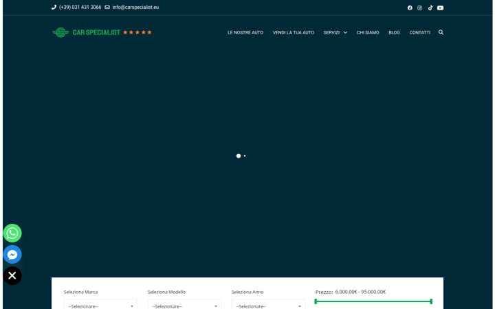 Screenshot of carspecialist.eu