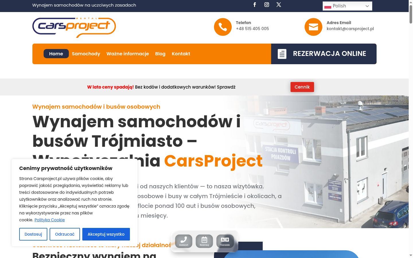 Snímek obrazovky baneru souhlasu zobrazeného před jakoukoli interakcí
