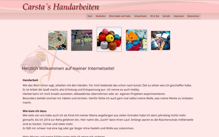 Screenshot of carstashandarbeiten.de