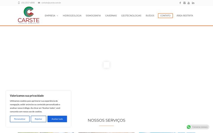 Screenshot stránky carste.com.br