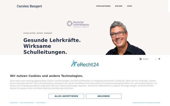 Screenshot του carsten-bangert.de