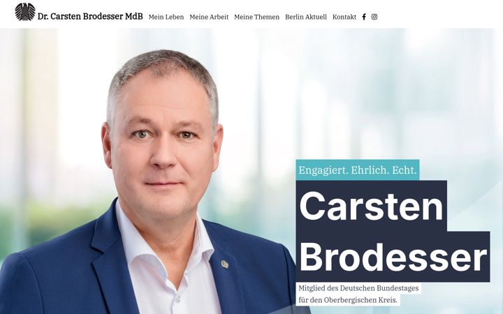 Screenshot of carsten-brodesser.de