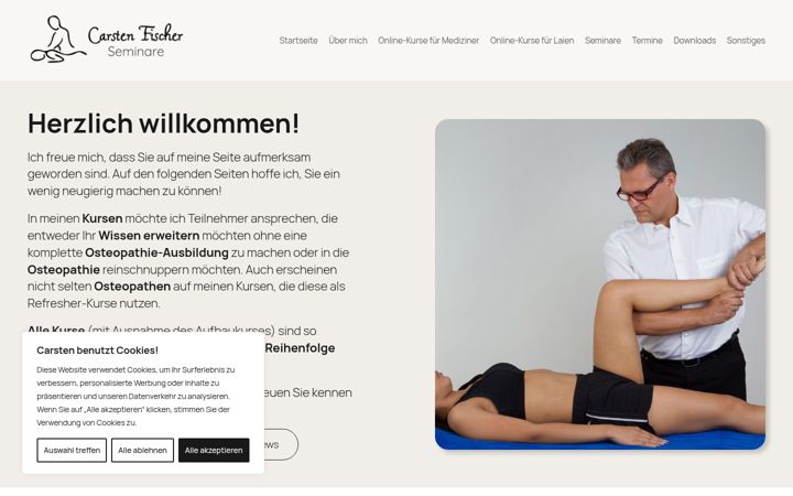Screenshot του carsten-fischer-seminare.de