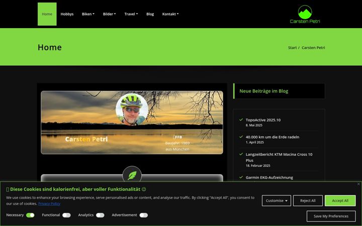 Screenshot of carsten-petri.info