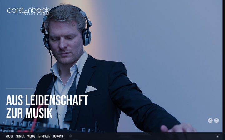 Screenshot of carstenbock.com