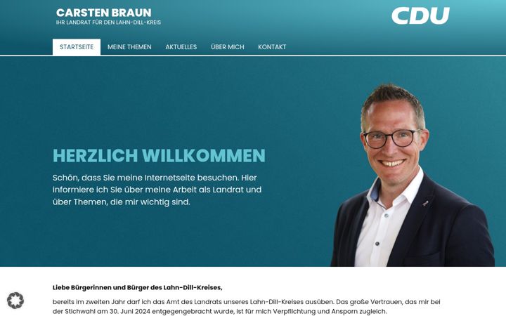 Screenshot of carstenbraun.info