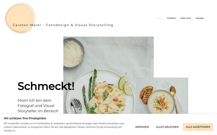 Screenshot of carstenmaier.de