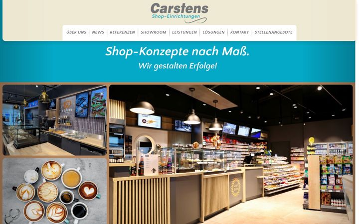 Screenshot of carstensshop.de