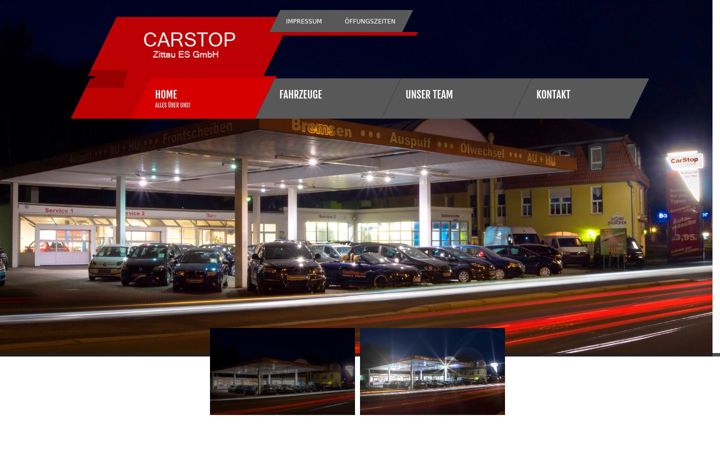 Snímek obrazovky carstop-zittau.de