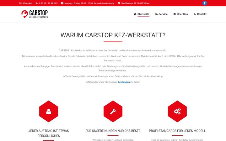 Screenshot di carstop.net