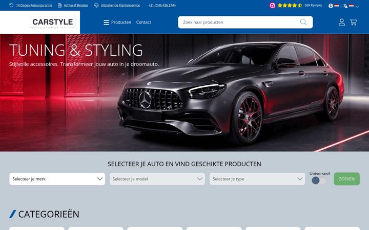 Zrzut ekranu carstyle.nl