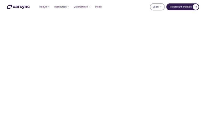 Screenshot of carsync.de