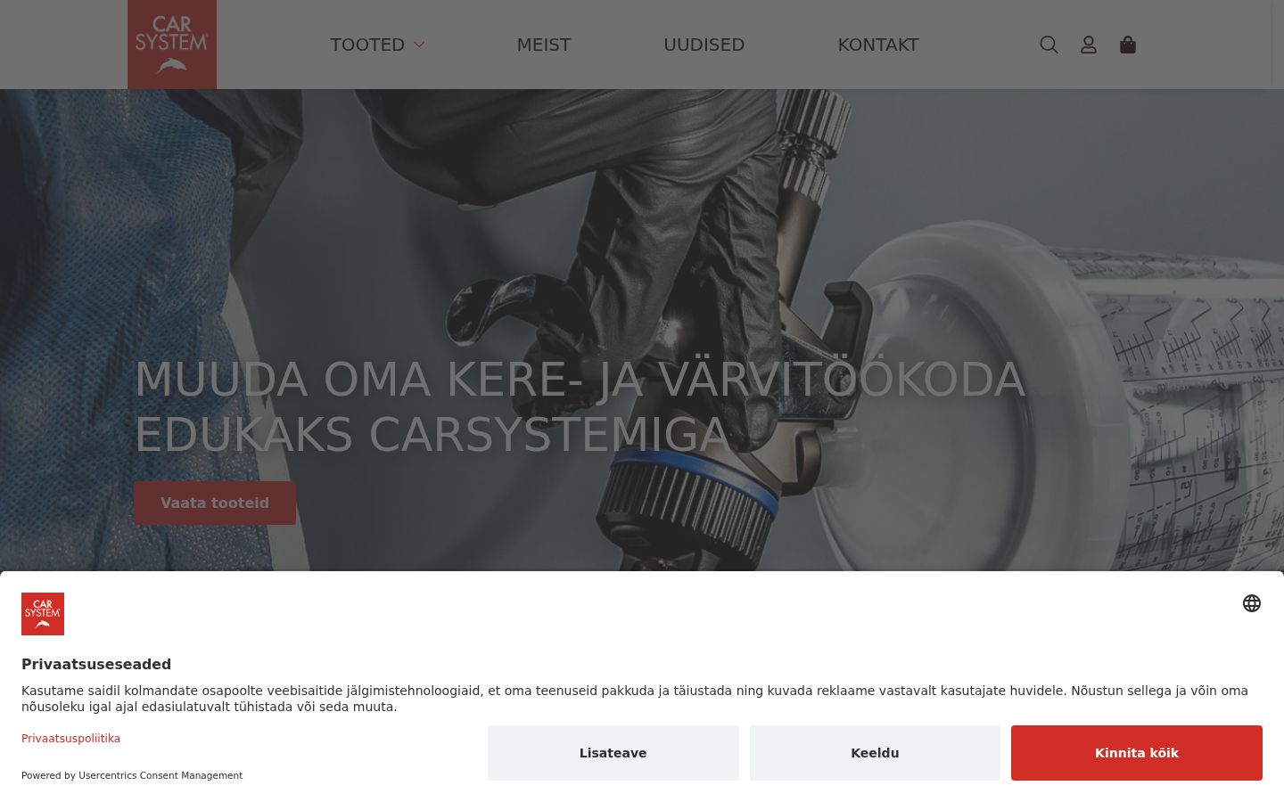 Sutikimo reklamjuostės, rodytos prieš bet kokią sąveiką, ekrano kopija