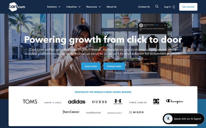 Screenshot of cart.com