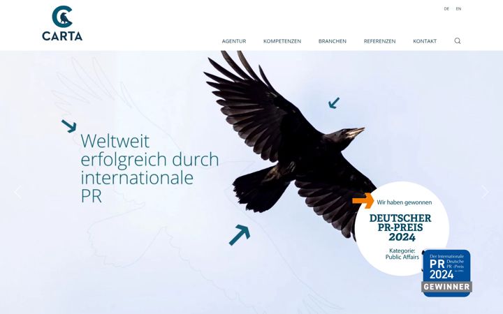 Screenshot of carta.eu