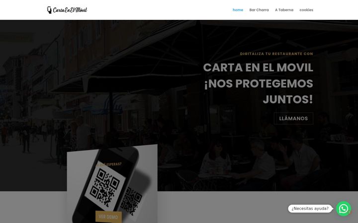 Screenshot of cartaenelmovil.es