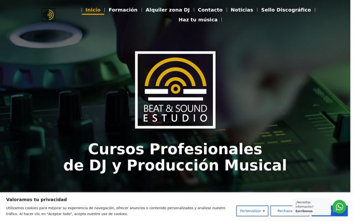 Screenshot of cartagenadj.com