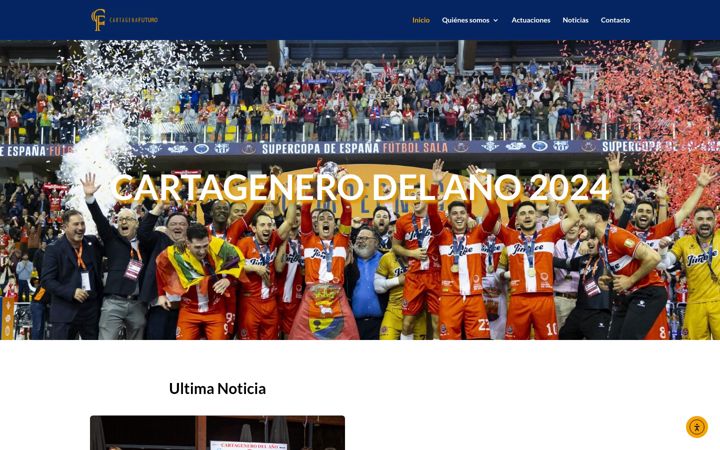 Ekrānuzņēmums no cartagenafuturo.es