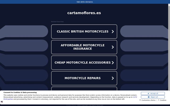 Screenshot of cartamoflores.es