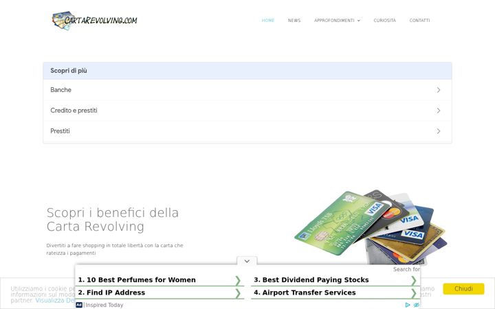 Screenshot of cartarevolving.com