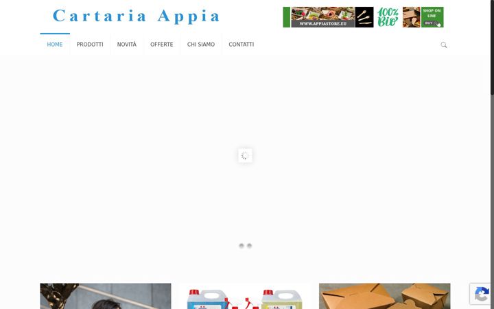 Screenshot of cartariaappia.it