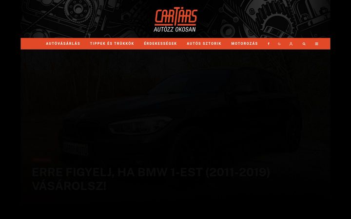 Screenshot of cartarsblog.hu