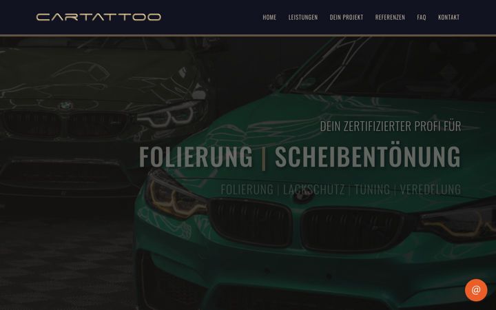 Snímek obrazovky cartattoo.de