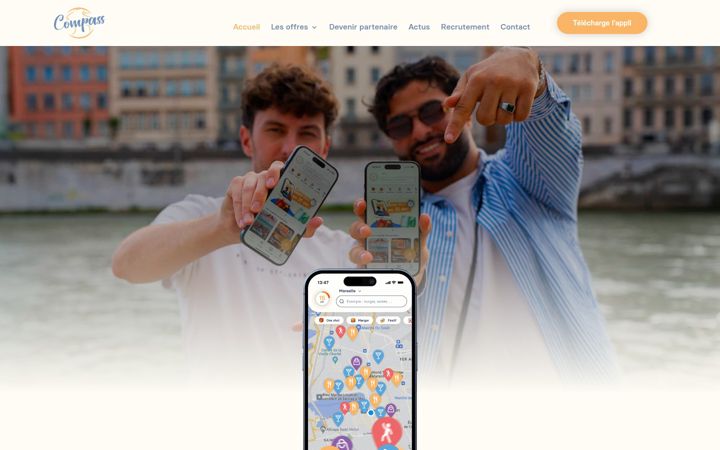 Screenshot of carte-compass.fr