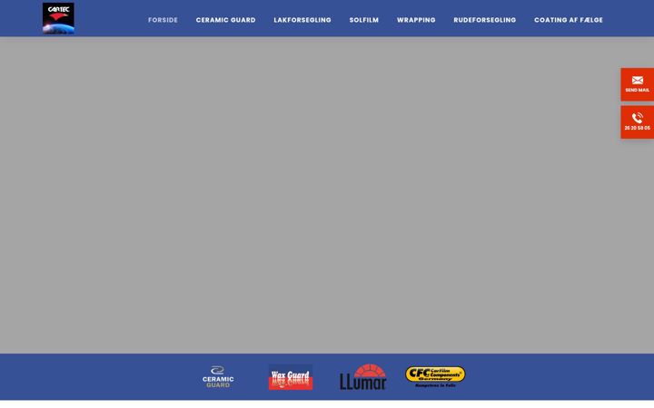 Screenshot of cartec-skanderborg.dk