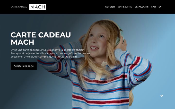 Screenshot of cartecadeaumach.com