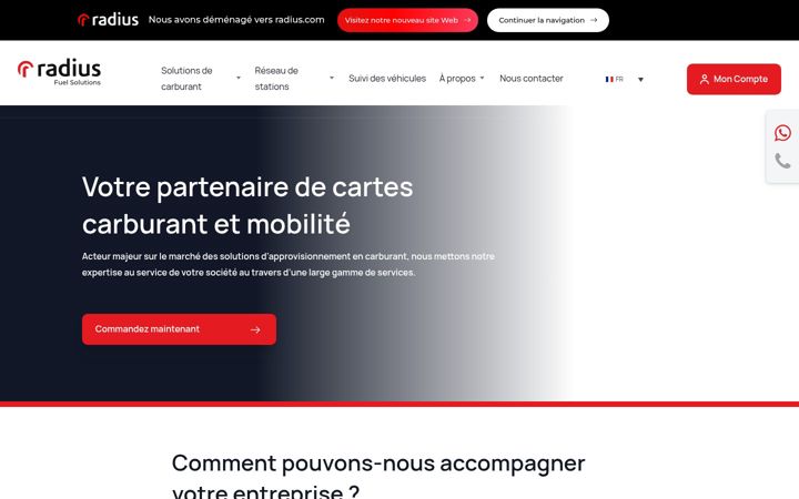 Screenshot of cartecarburant.fr