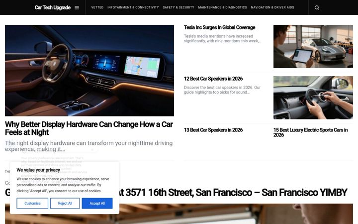 Screenshot of cartechupgrade.com