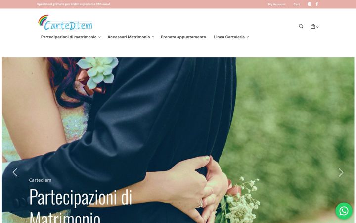Captură de ecran a cartediemgroup.it