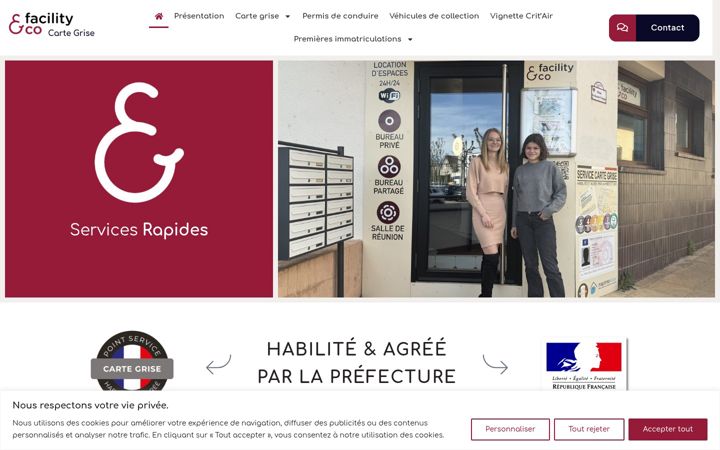 Screenshot of cartegrise-montbrison.fr
