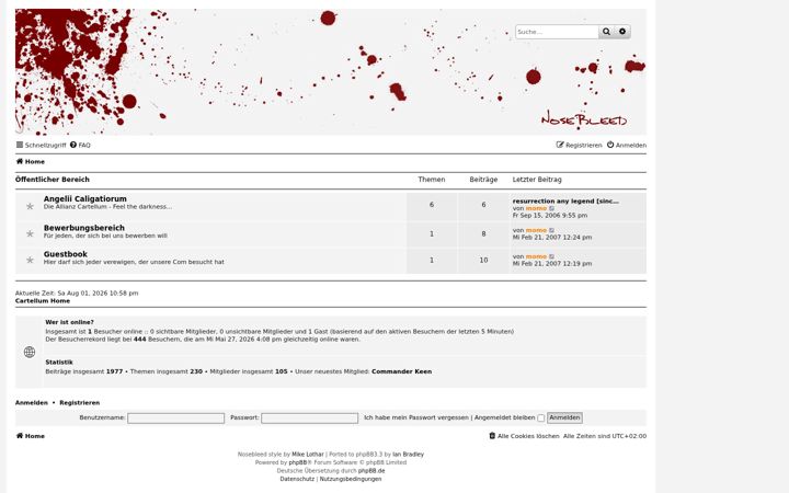 Screenshot of cartellum.de