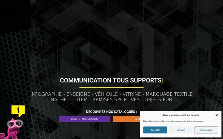 Screenshot of cartelshop.fr