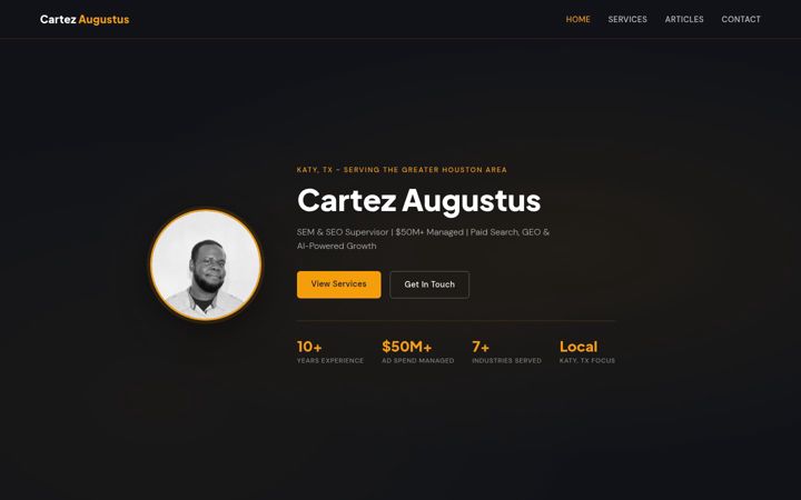 Screenshot of cartezaugustus.com