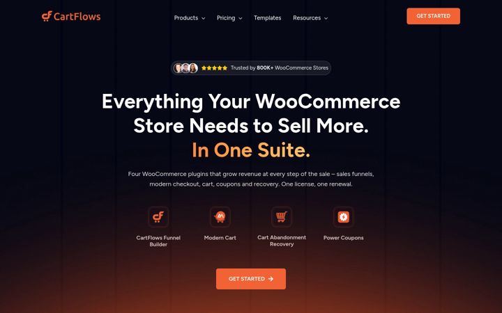 Screenshot of cartflows.com