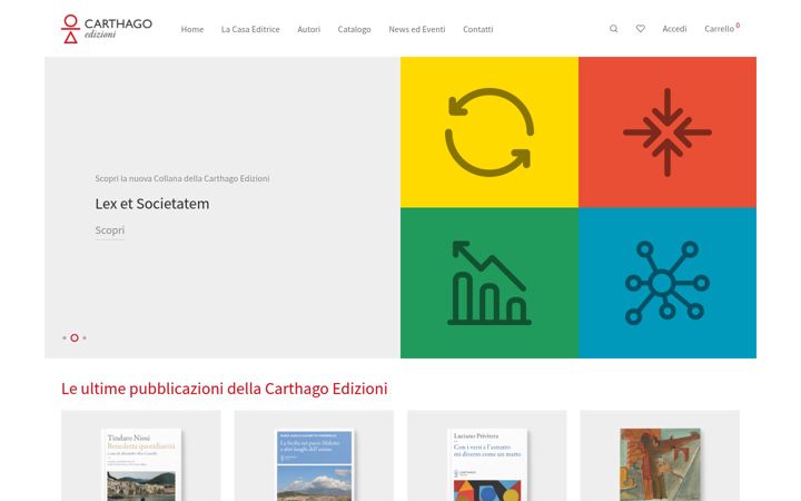 Screenshot of carthago.it