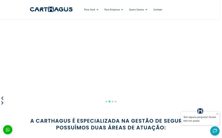 Skärmbild av carthagus.com.br