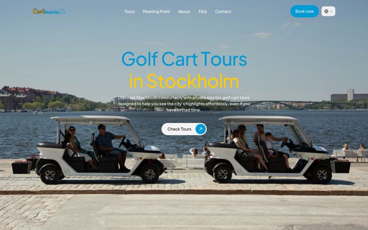 Screenshot of cartinavia.com