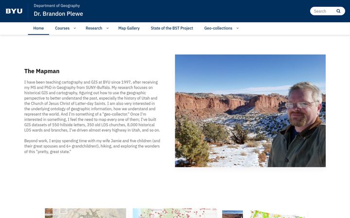 Screenshot of carto.byu.edu